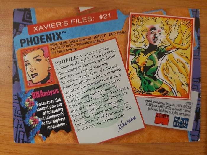 X-Men: Series 2 #21, Phoenix