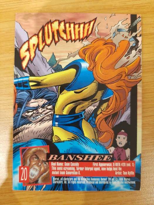 Fleer-Ultra X-Men Second Genesis #20, Banshee