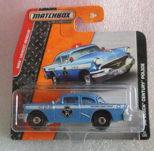 MATCHBOX - BUICK CENTURY - POLICE CAR