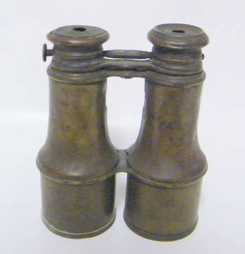 C 1880 - Antique "Theatre Field Marine" Brass Binoculars