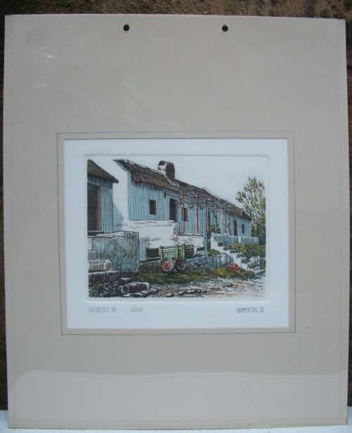 JH Coetzee - Etching - Wuppertal IV - 43/100