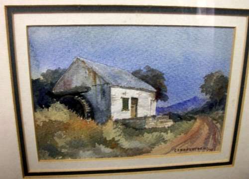Pretorius - Beautiful Water Colour Painting, Signed, Dated, Framed - 41x39cm