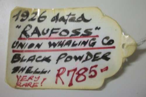 1926 Brass Black powder shell