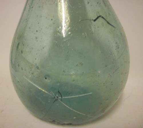 3 Antique Glass Bottles