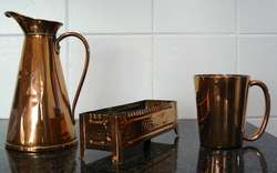 Copper - Rectangular Grill Vase, Jug, Tankard - Stunning!