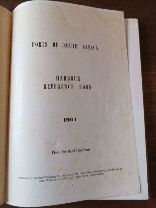 PORTS OF SOUTH AFRICA - 1964