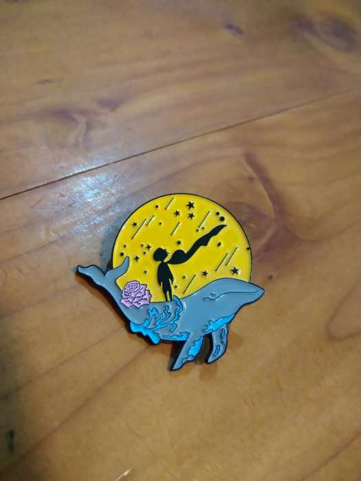 THE LITTLE PRINCE ENAMEL PIN BROOCH