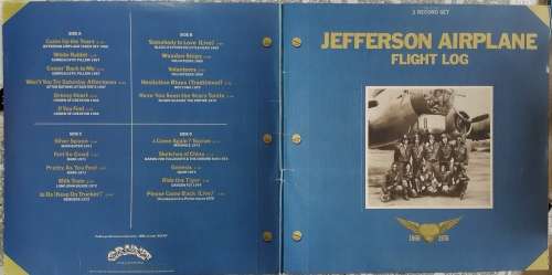 JEFFERSON AIRPLANE - FLIGHT LOG  2 × LP, Compilation, Indianapolis Pressing: US Released 1977