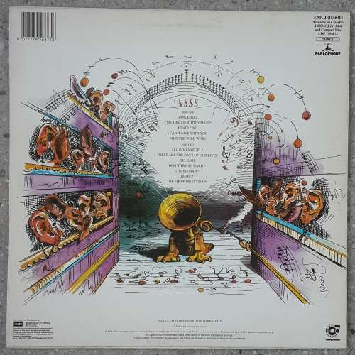 QUEEN - INNUENDO Vinyl, LP, Album Country:South Africa Released: 1991 VERY RARE/HARD TO FIND!!!!!!