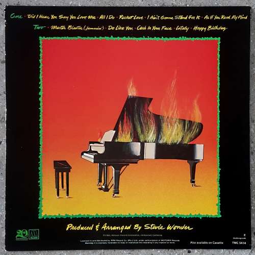 STEVIE WONDER - HOTTER THAN JULY Vinyl, LP, Album, Gatefold Country: South Africa Released: 1980
