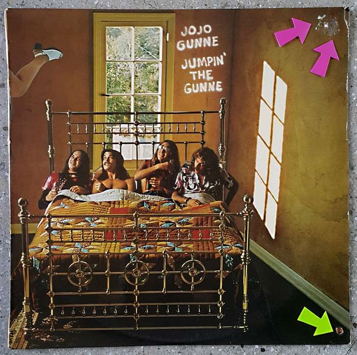 JO JO GUNNE - JUMPIN` THE GUNNE(censored image version) Vinyl, LP, Album Country: SA Released: 1973