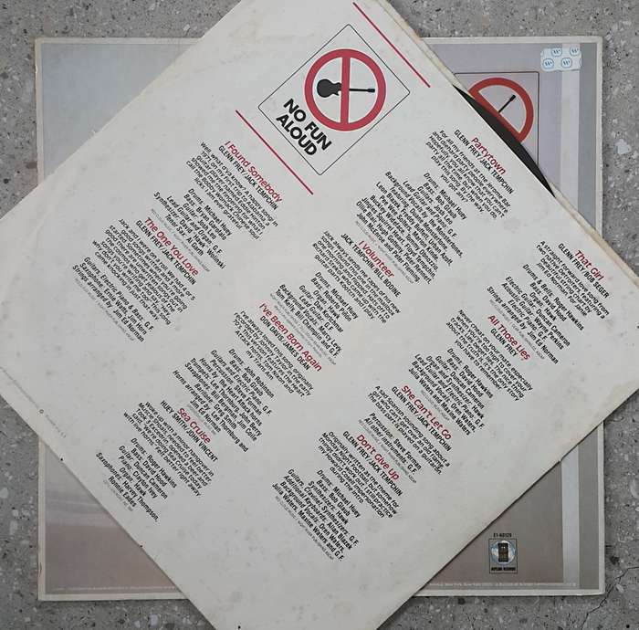 GLENN FREY - NO FUN ALOUD Vinyl, LP, Album, Stereo Country: US Released: 1982