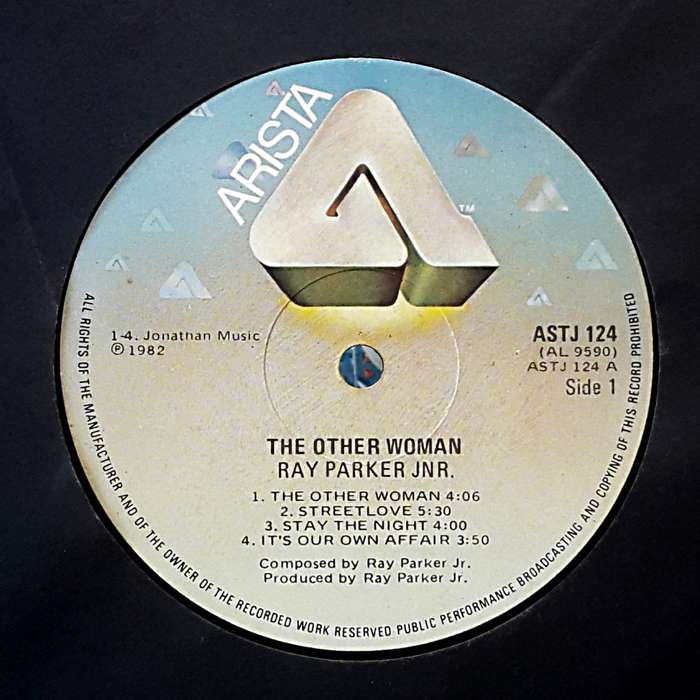 RAY PARKER Jr. - THE OTHER WOMAN Vinyl, LP, Album Country: South Africa Released: 1982