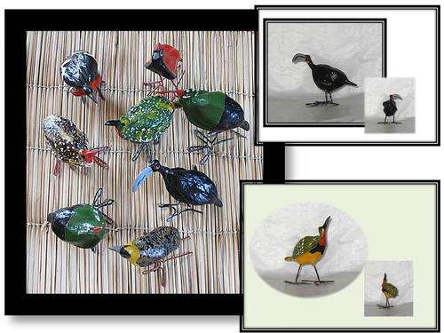 AFRICAN BIRDS X 8 ASSORTED * see Sweetleaf for more items