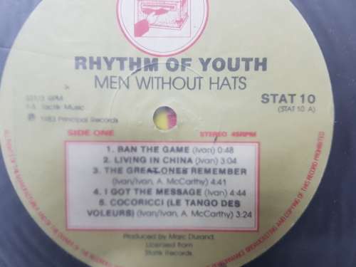 Men Without Hats - Rhythm Of Youth