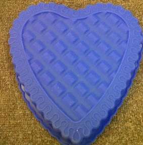 Giant heart silicone mould