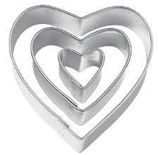 Fondant Heart Cut-Outs