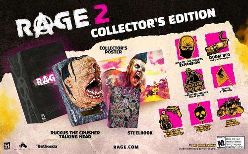 RAGE 2 Collectors Edition Xbox One (brand new and factory sealed)