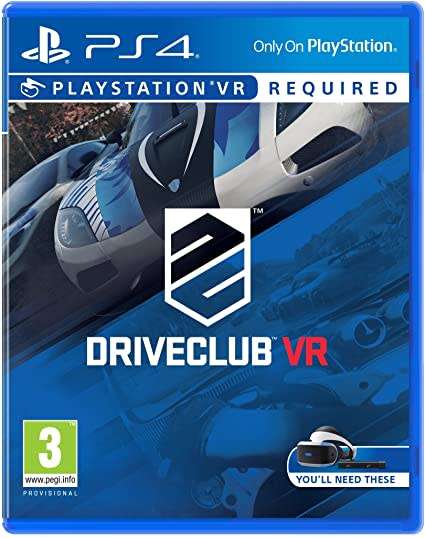 Driveclub VR - PS4 (as new condition)