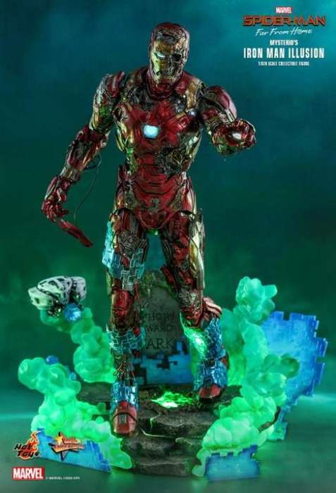 Hot Toys Spider-Man: Far From Home MMS580 Mysterios Iron Man Illusion