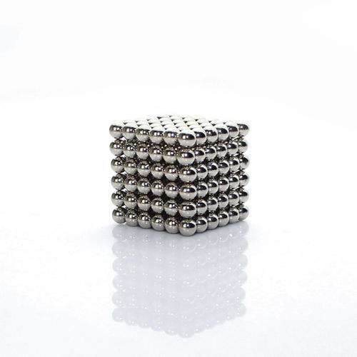 Neocube/Bucky Balls 216 pcs, 3mm, Silver, In Tin Box