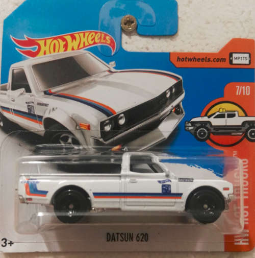Hot Wheels Datsun 620 White