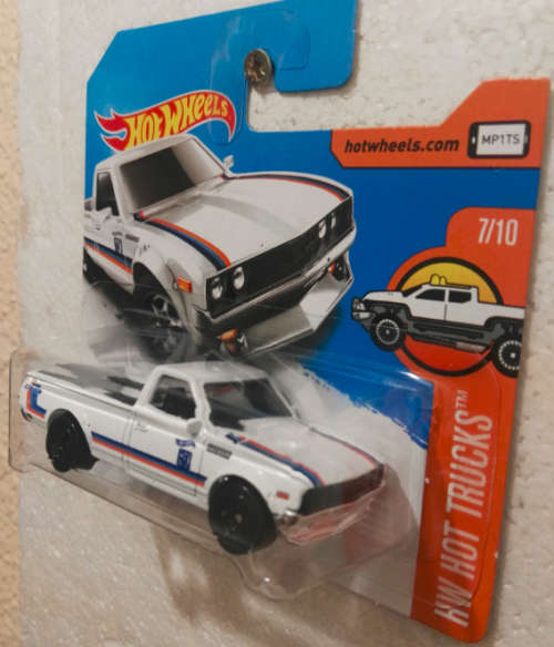 Hot Wheels Datsun 620 White