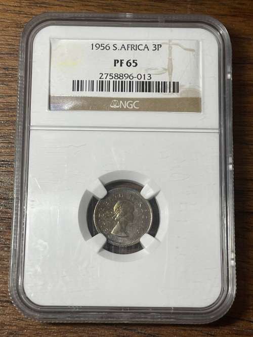 1956 3P graded proof Ngc PF65