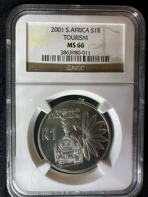 2001 * Tourism Silver R1 * MS66