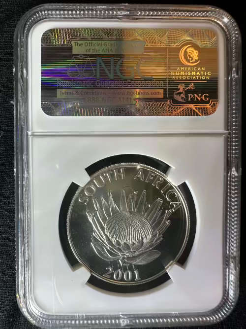 2001 * Tourism Silver R1 * MS66