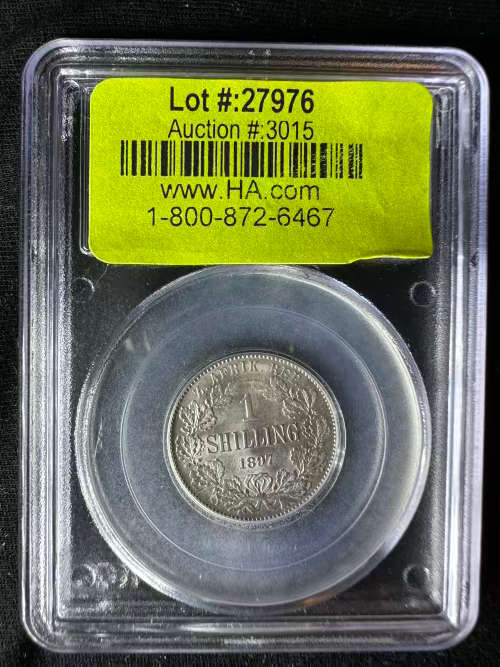 1897 * Shilling * MS62