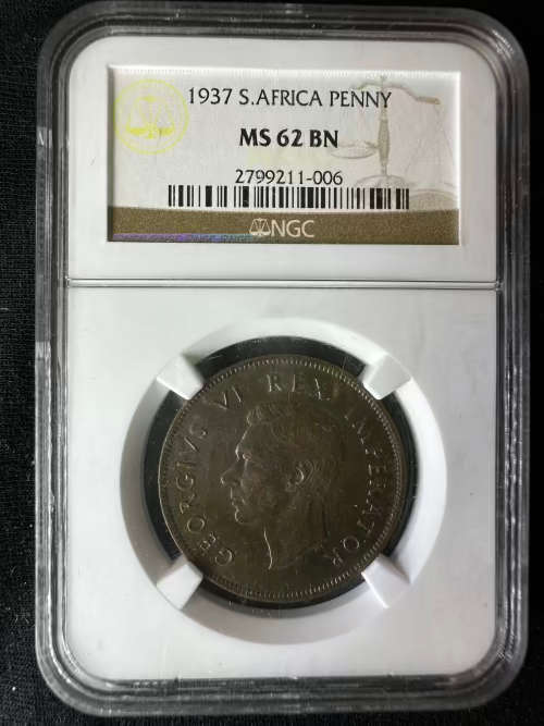 1937 *Penny * MS62BN
