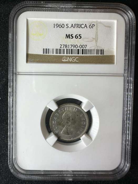 1960***6P***MS65***high grade