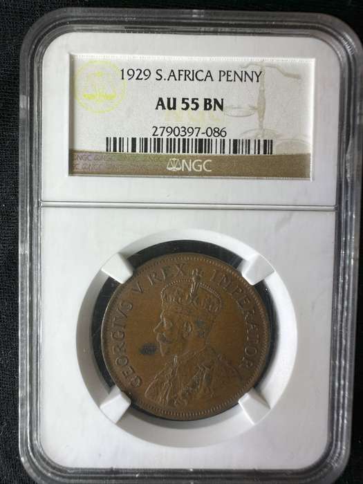 1929***penny***AU55BN***Very collectable