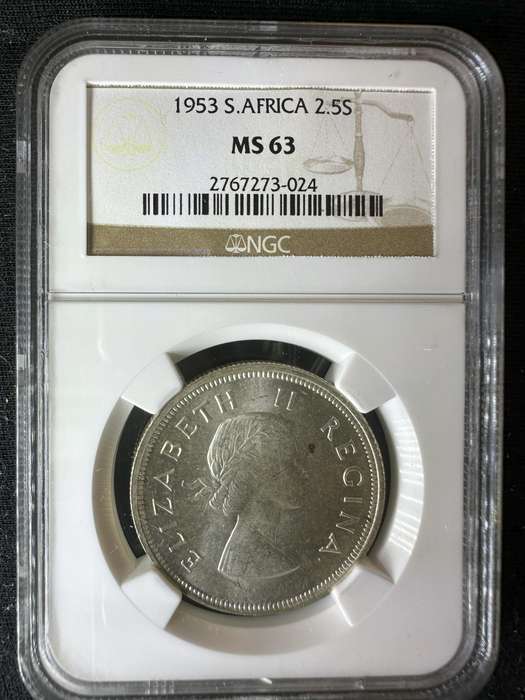 1953***2.5S***MS63***decent grade , very collectable