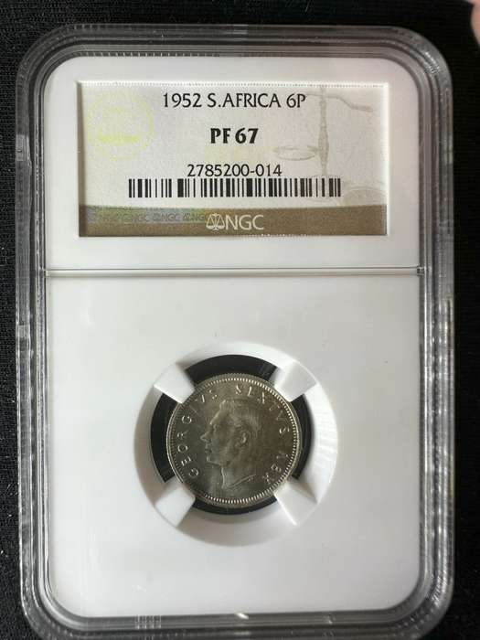 1952***6P***PF67***wow grade