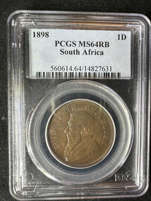 1898***1D***MS64RB***Wow, brilliant uncirculated