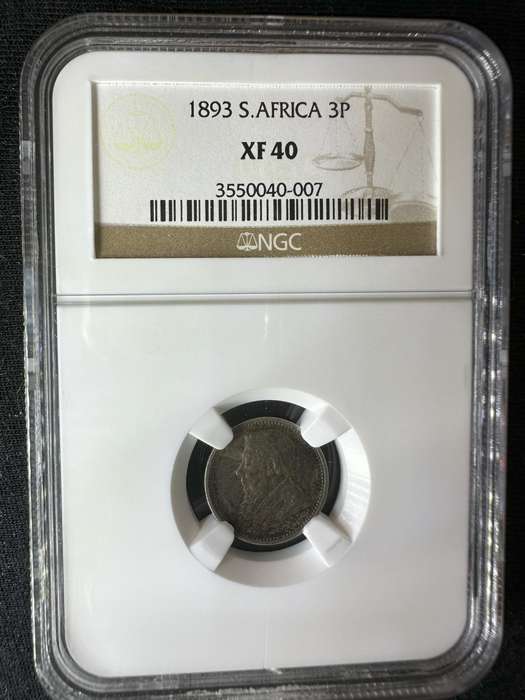 1893***3P***XF40***Collectable