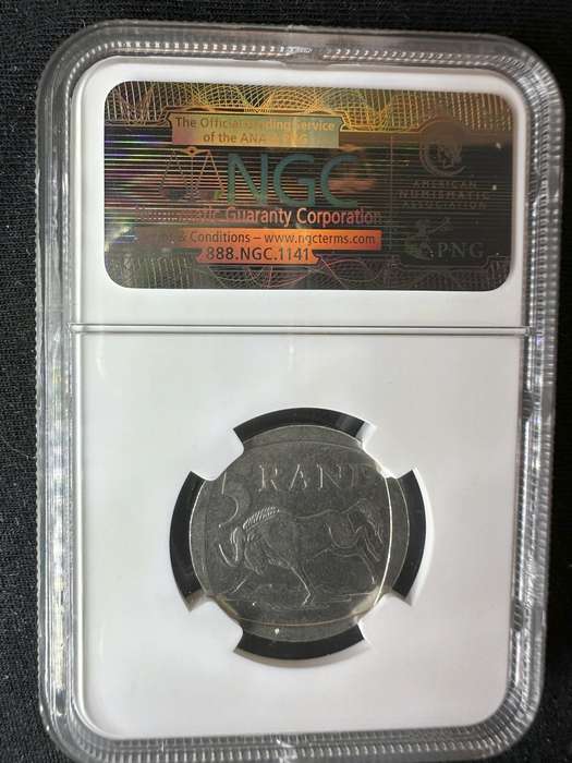 2000***Mandela Smiley***XF45***buy your coins graded