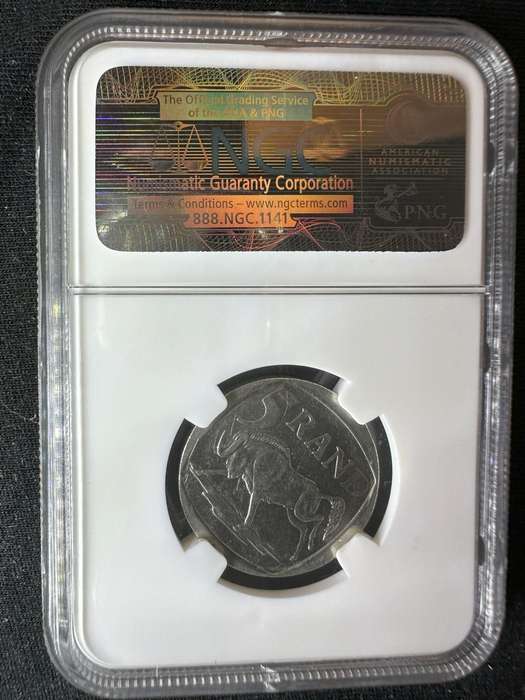 2000***Mandela Smiley Mint Error***MS61***Rotated Dies