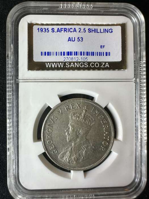 1935***2.5S***AU53***so close to uncirculated