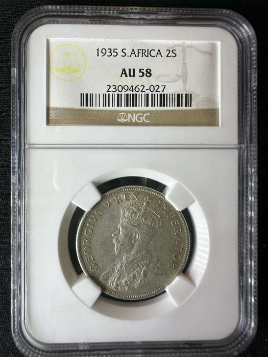 1935***2S***AU58***So close to mint state