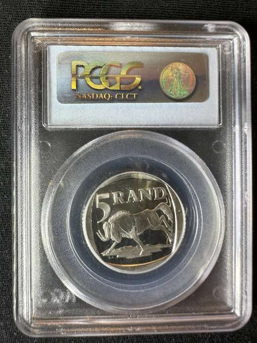 2000 Mandela Smiley PR65DCAM Graded Coin