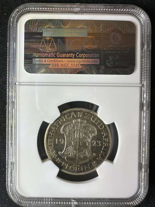 1923***2 Shilling***PF64***