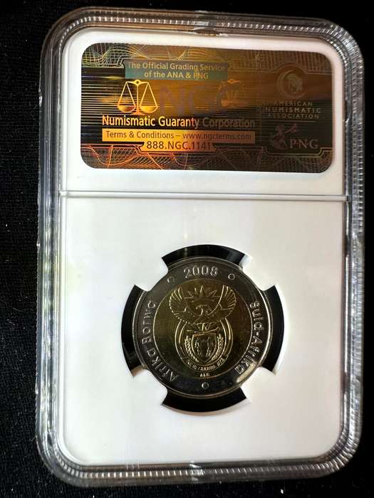 2008***Mandela Birthday***MS66***NGC