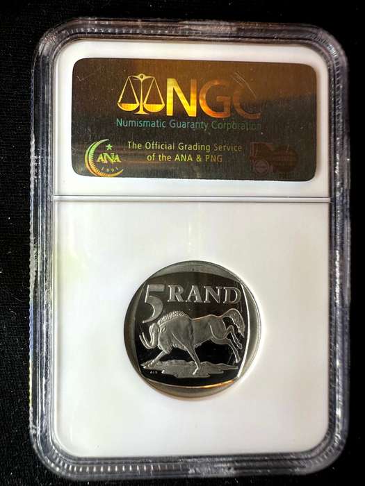 2000***Mandela smiley***PF65***NGC