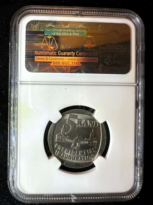 2000***Mandela Smiley***MS61***NGC