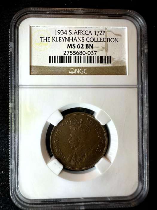 1934***1/2P***MS62BN***NGC