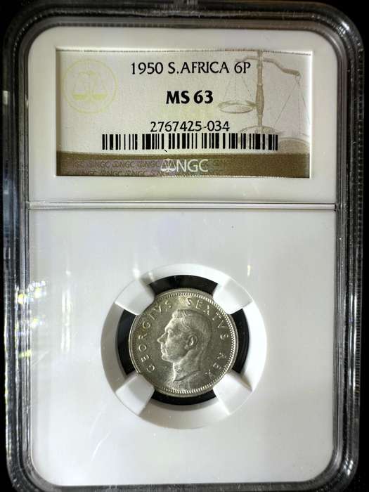 1950***6P***MS63***NGC