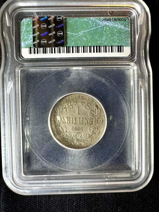 1894***Shilling***AU55***ICG grade, can be an au
